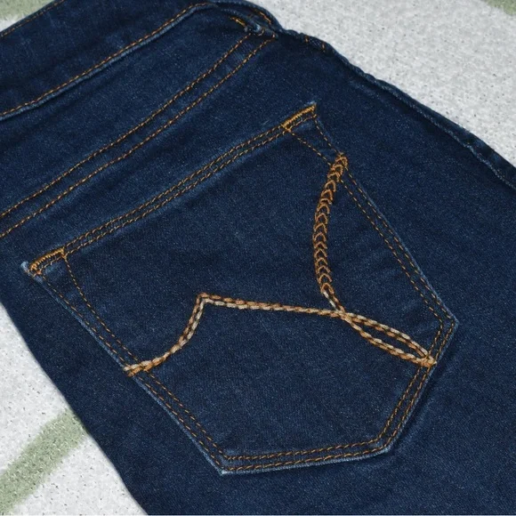 Ariat Women's Boot Cut Jeans - Dark Blue - Picture 3 of 6